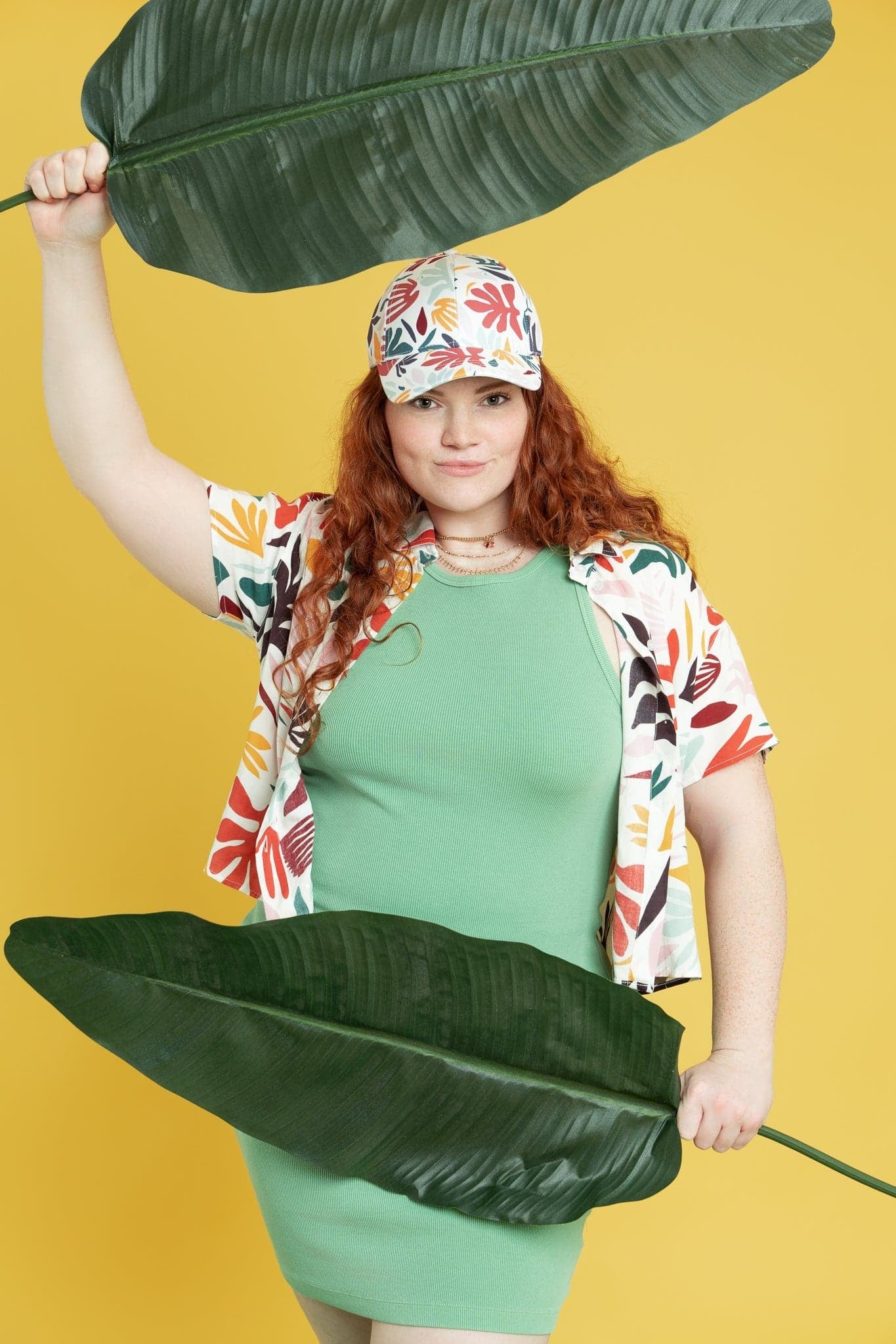 Recycled Polyester Matanzas Printed Baseball Cap GyalBashy
