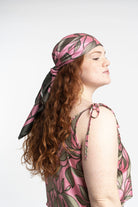 Recycled Polyester Roselle Printed Silky Hair Scarf GyalBashy
