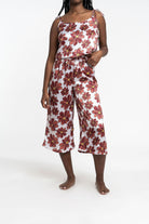 Recycled Polyester Sierra Printed Silky Lounge Pants GyalBashy