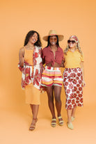 Recycled Polyester Sierra Printed Silky Lounge Pants GyalBashy