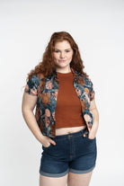 Recycled Silky Button Up Shirt GyalBashy