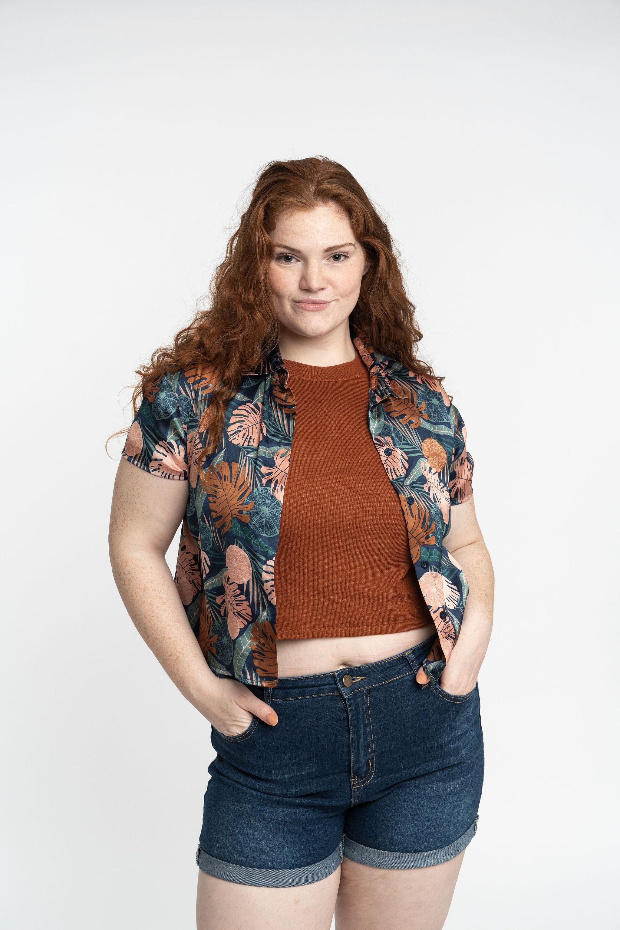 Recycled Silky Button Up Shirt GyalBashy