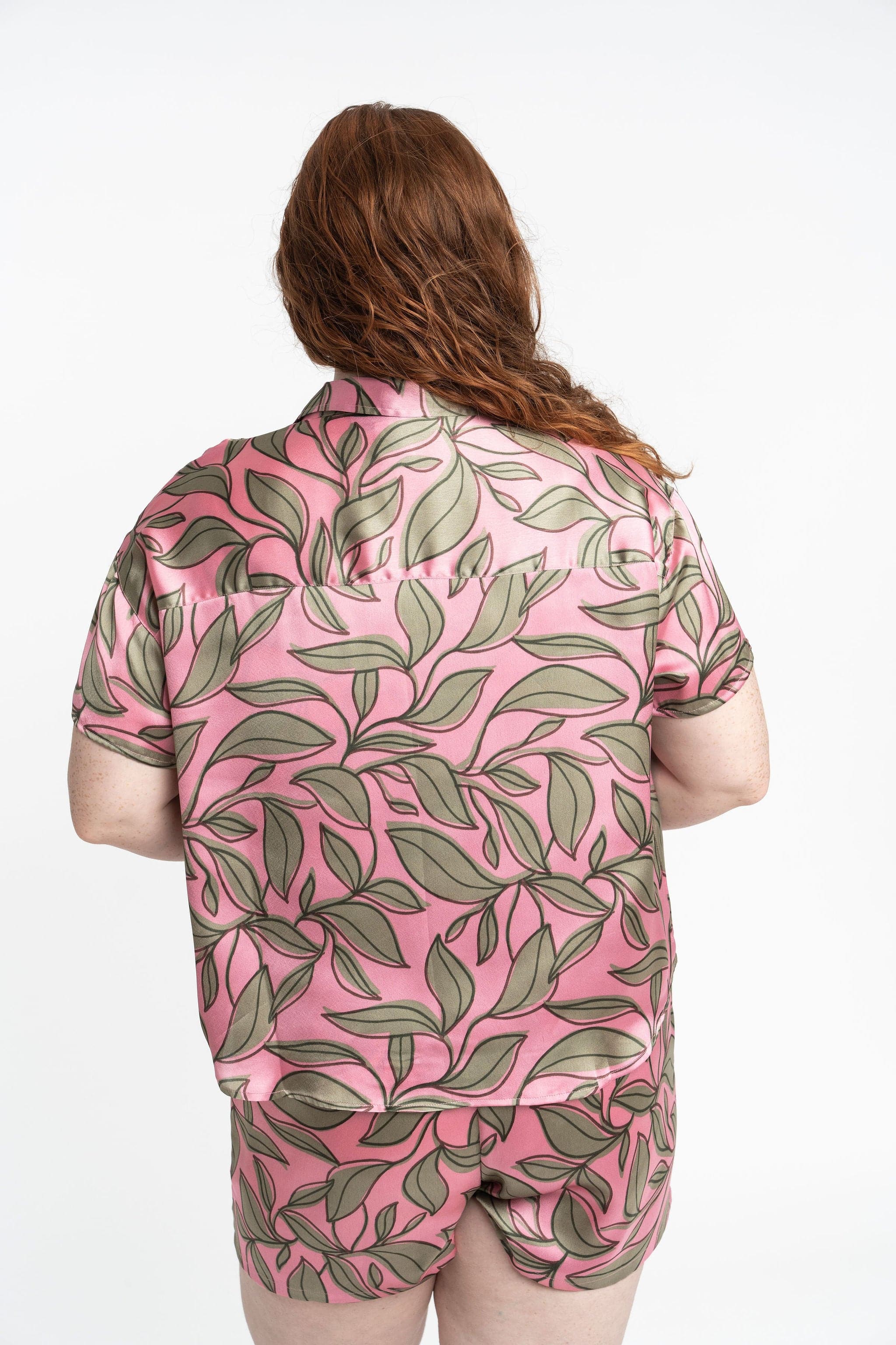 Recycled Silky Button Up Shirt GyalBashy