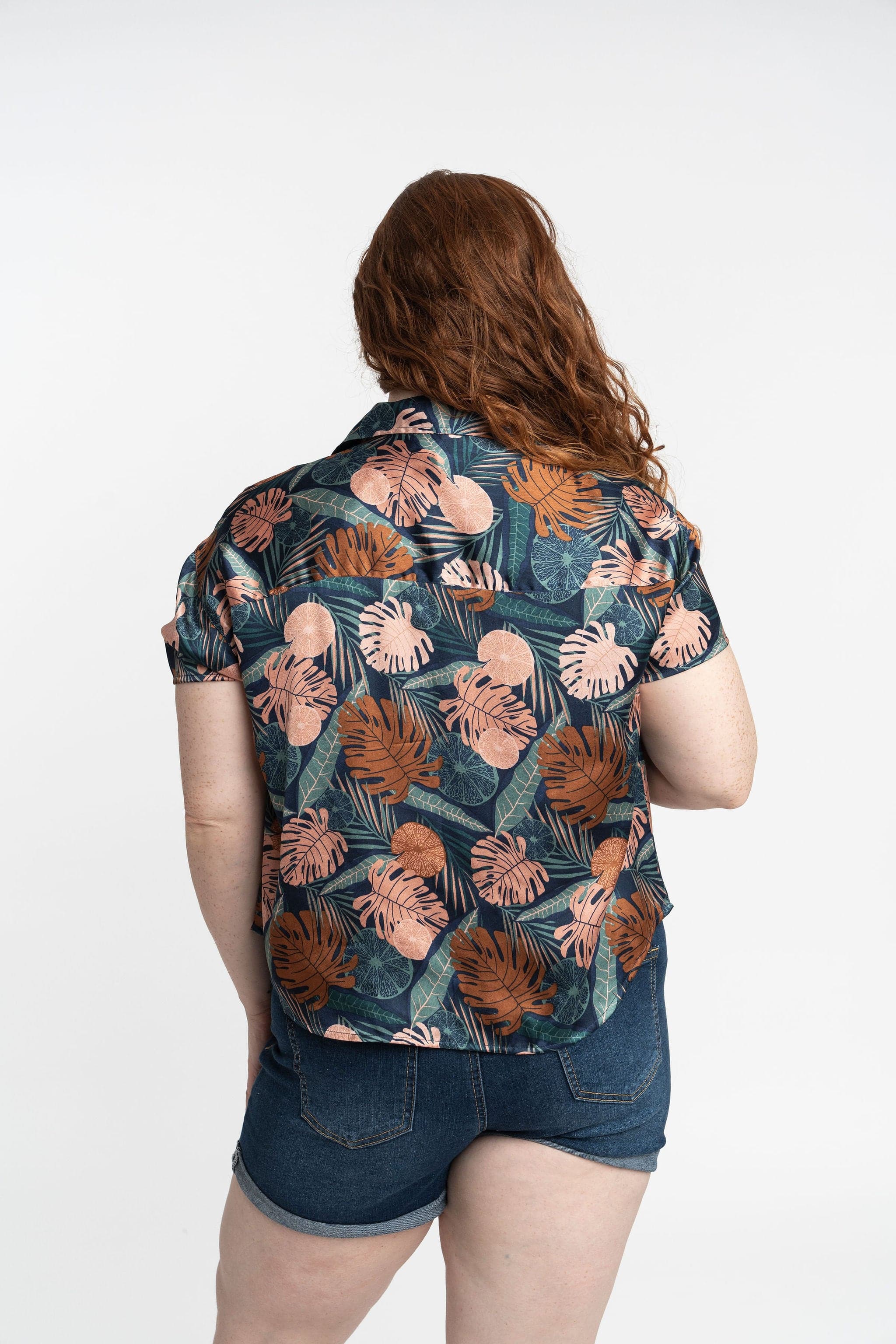 Recycled Silky Button Up Shirt GyalBashy