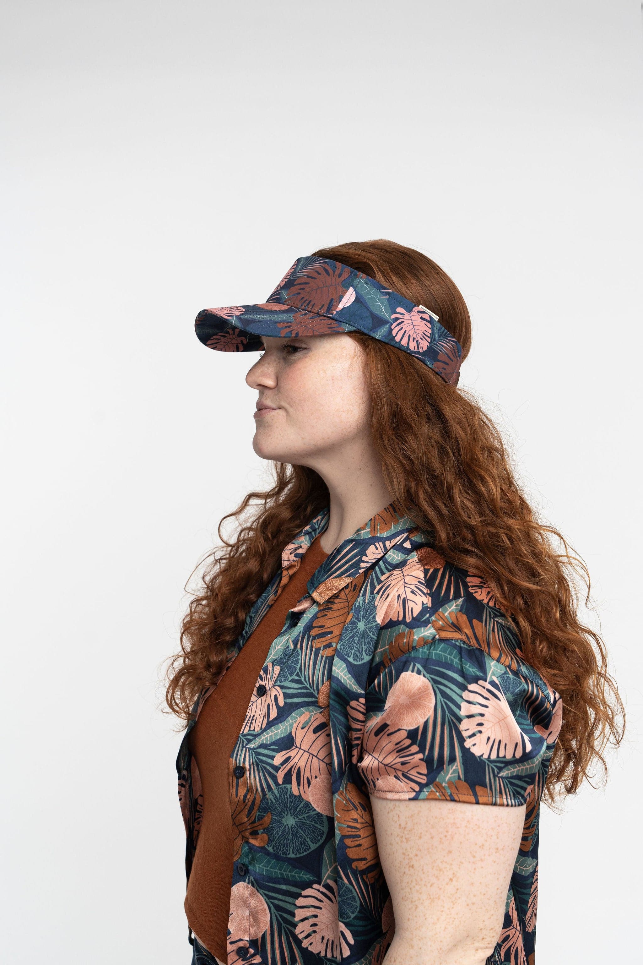 Recycled Ziadie Printed Sun Visor GyalBashy