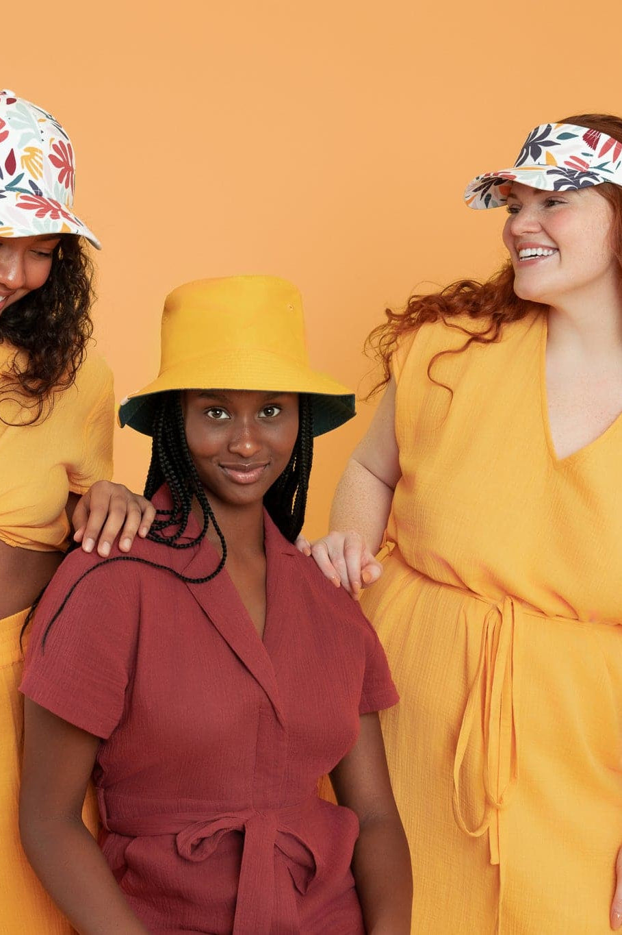 Recycled Ziadie Printed Sun Visor GyalBashy
