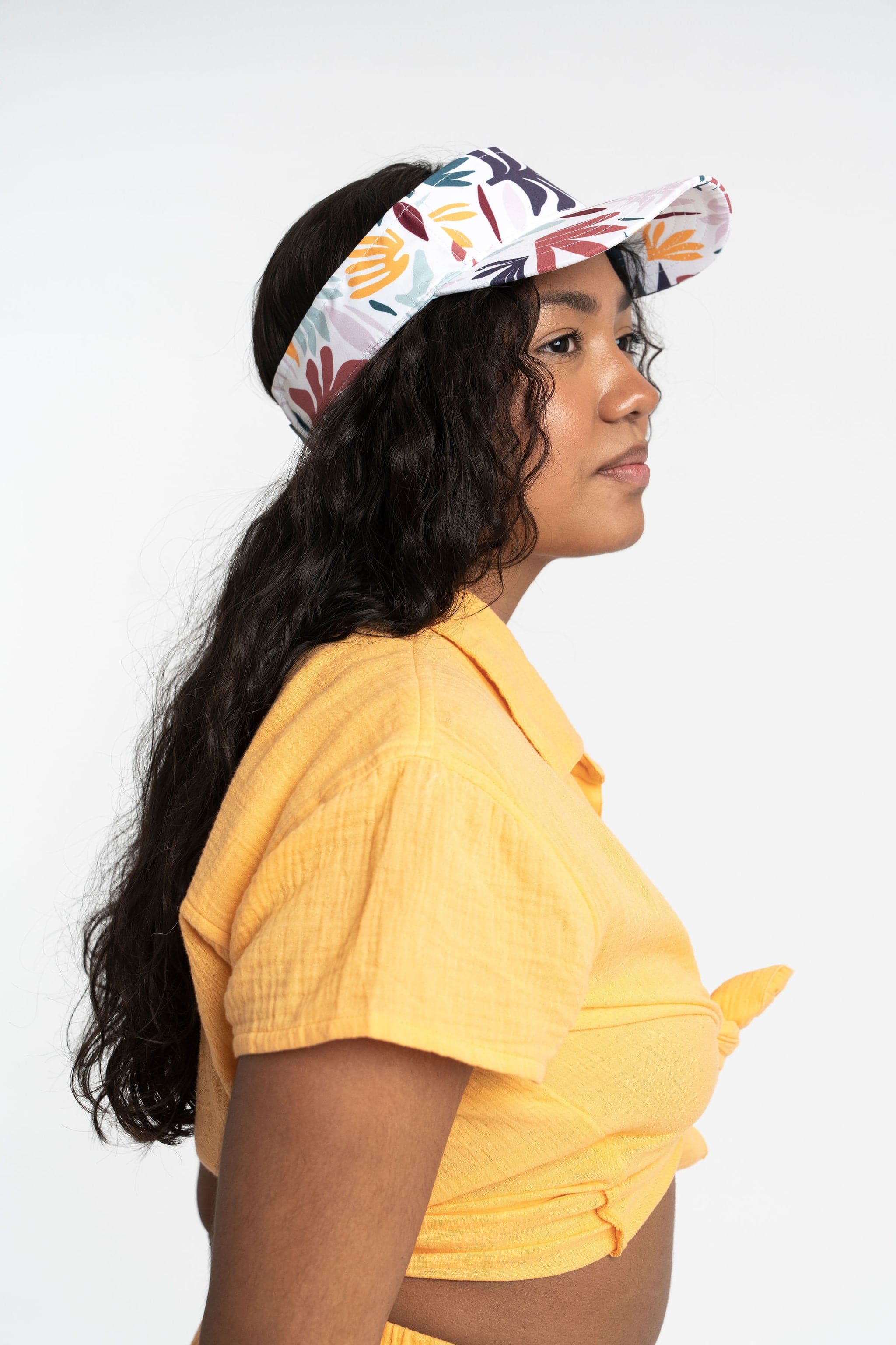Recycled Ziadie Printed Sun Visor GyalBashy