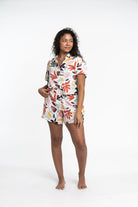 Ridley EcoVero‚Ñ¢ Viscose Printed Camp Shirt GyalBashy