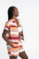 Ridley EcoVero‚Ñ¢ Viscose Printed Camp Shirt GyalBashy