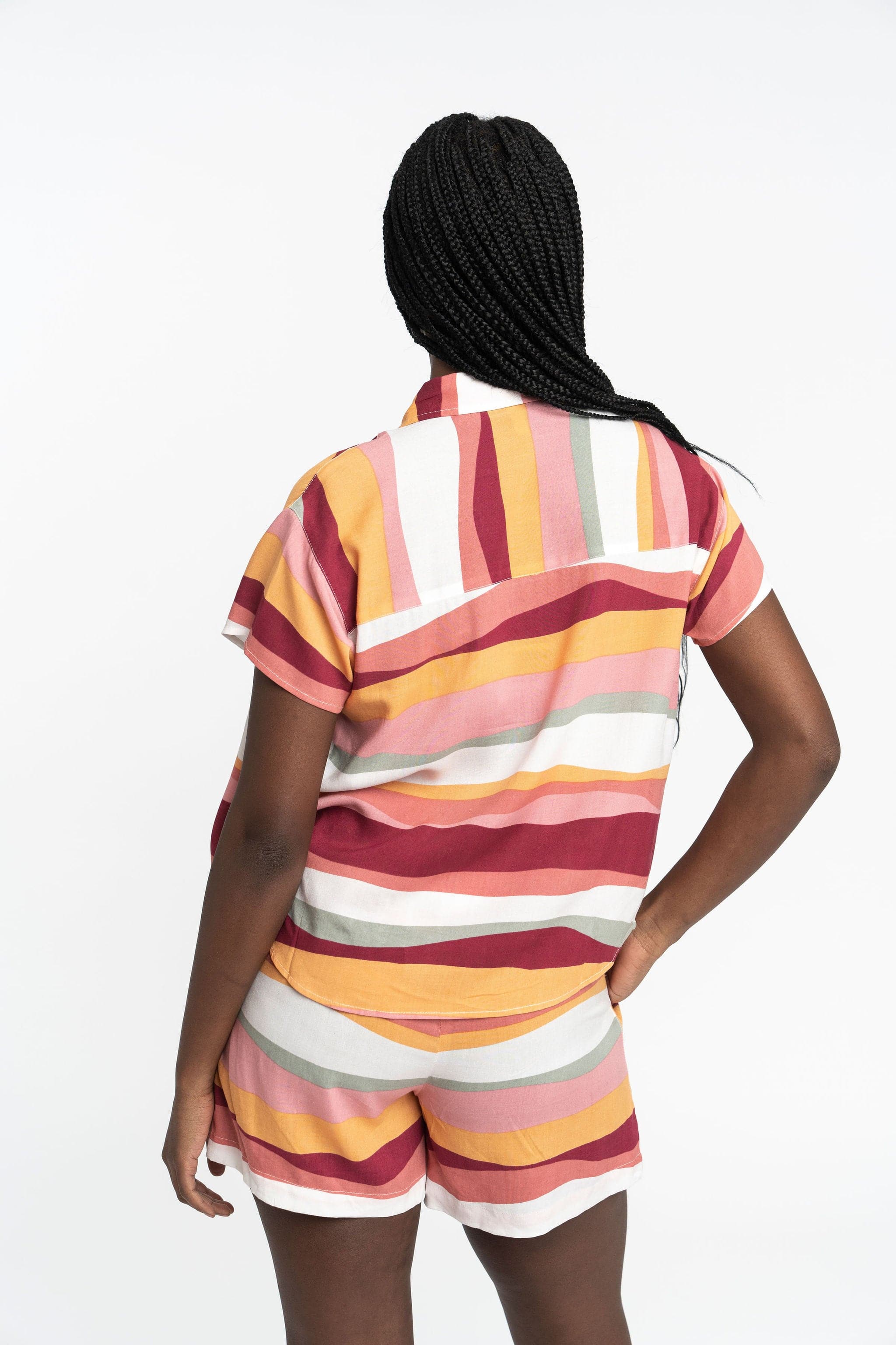 Ridley EcoVero‚Ñ¢ Viscose Printed Camp Shirt GyalBashy