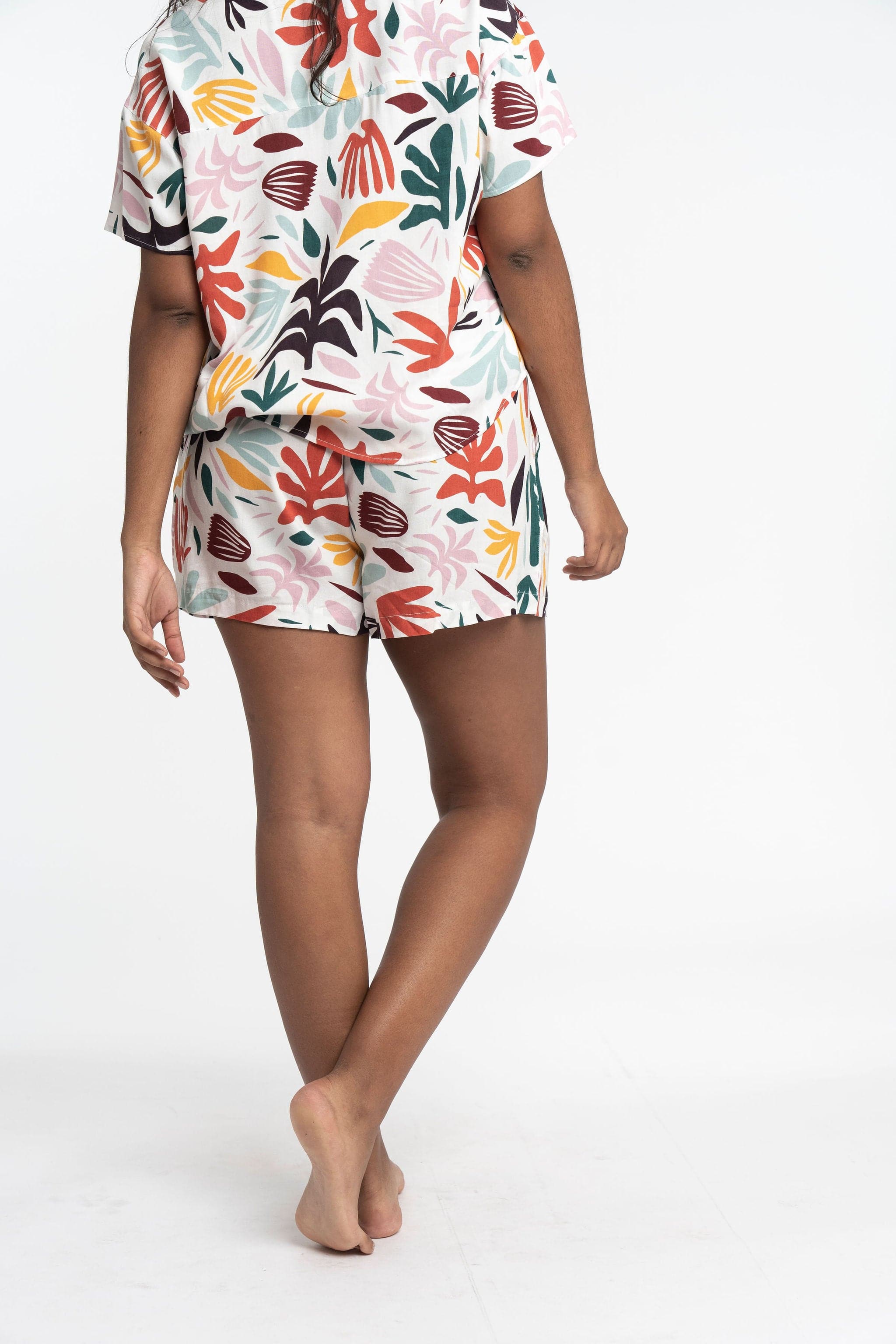 Rio EcoVero‚Ñ¢ Viscose Printed Camp Shorts GyalBashy
