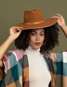 Wool Rancher with Genuine Leather Band GyalBashy