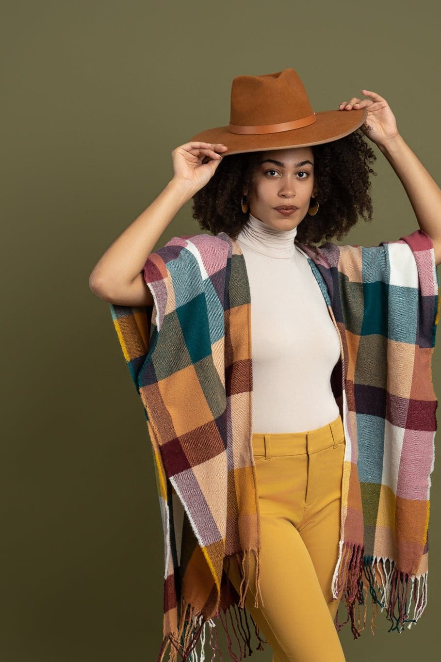 Wool Rancher with Genuine Leather Band GyalBashy