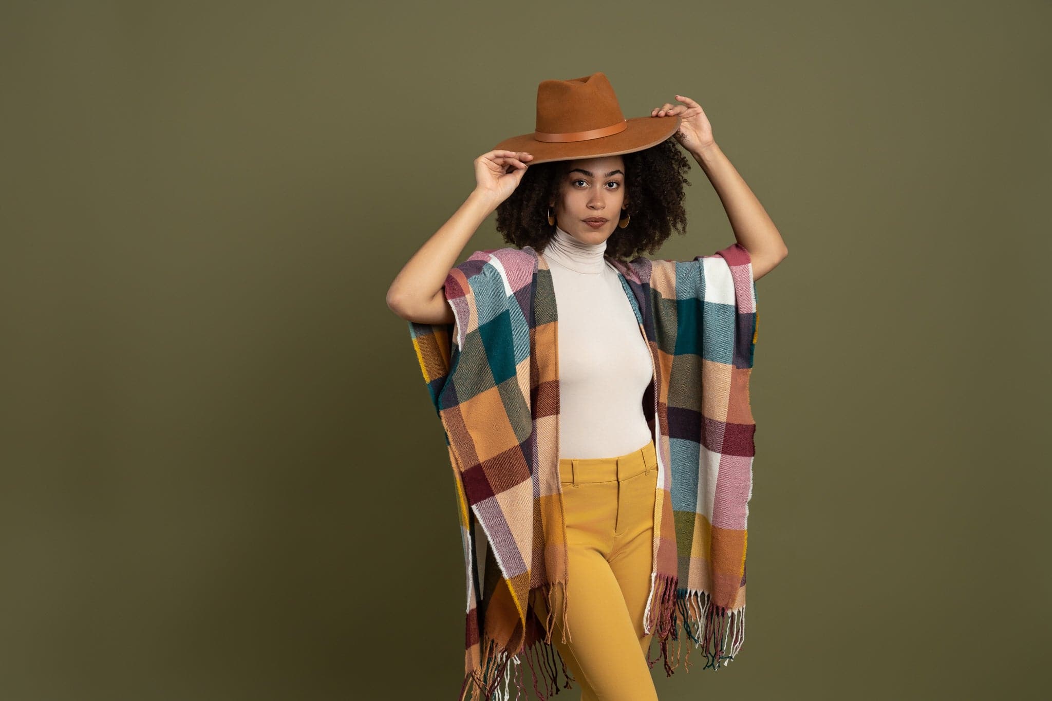 Wool Rancher with Genuine Leather Band GyalBashy