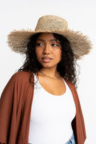 Woven Natural Seagrass Marina Oversized Beach Hat GyalBashy