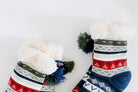Youth Knit Slipper Socks With Sherpa Lining GyalBashy