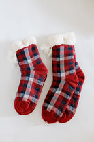Youth Knit Slipper Socks With Sherpa Lining GyalBashy