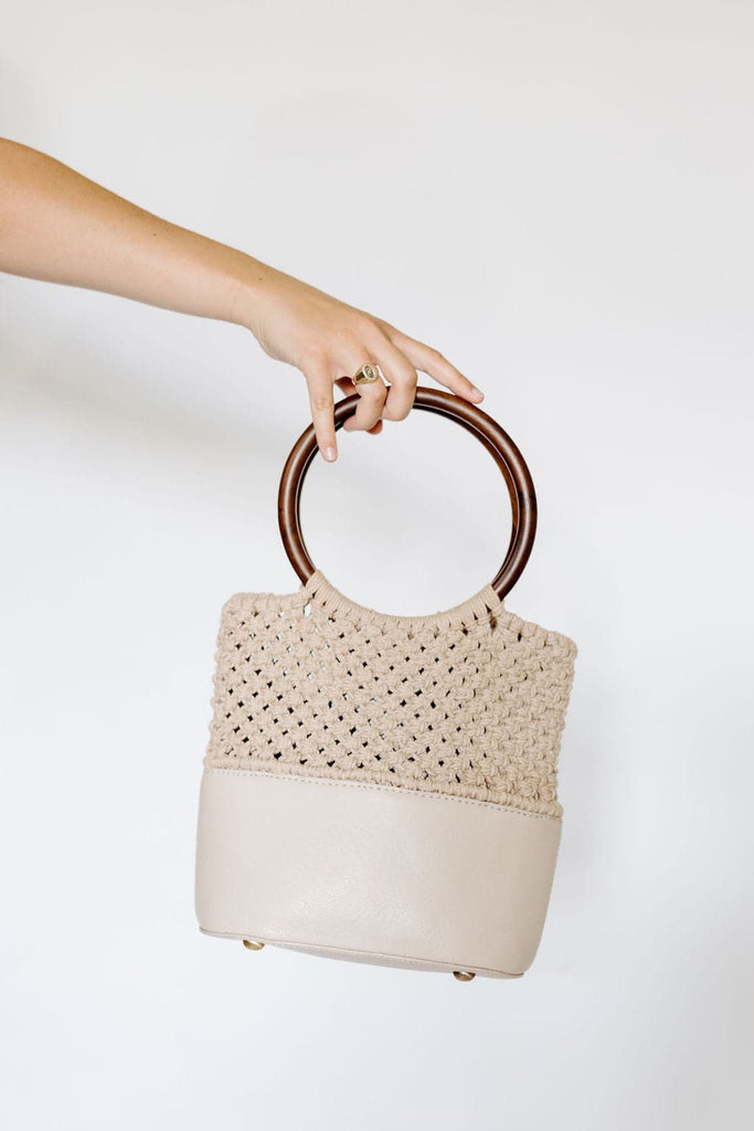 Amelia: Crochet Leather Bag by Elaine Lewis GyalBashy